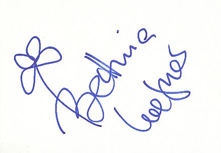 Bettina Wegener  Musik  Autogramm Karte original signiert 