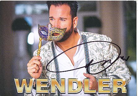 Michael Wendler  2015  Musik  Autogrammkarte original signiert 