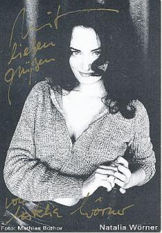 Natalia Wörner   Film & TV  Autogrammkarte original signiert 