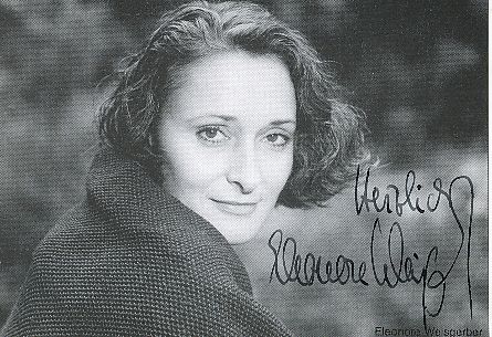 Eleonore Weisgerber  Film & TV  Autogrammkarte original signiert 