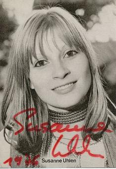 Susanne Uhlen  Film & TV  Autogrammkarte original signiert 