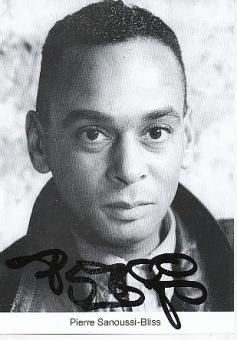 Pierre Sanoussi-Bliss   Film & TV  Autogrammkarte original signiert 