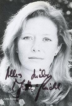 Jutta Speidel  Film &  TV  Autogrammkarte original signiert 