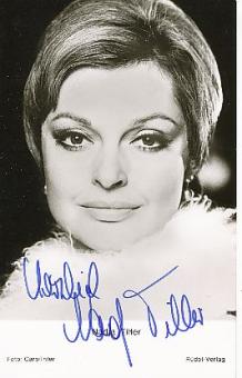 Nadja Tiller † 2023  Film &  TV  Autogrammkarte original signiert 