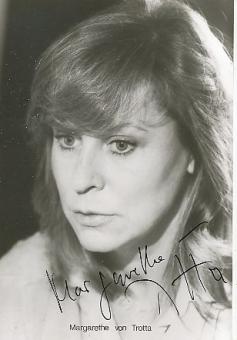 Margarethe von Trotta Regisseurin    Film &  TV  Autogrammkarte original signiert 