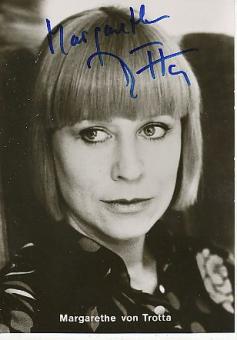 Margarethe von Trotta Regisseurin    Film &  TV  Autogrammkarte original signiert 