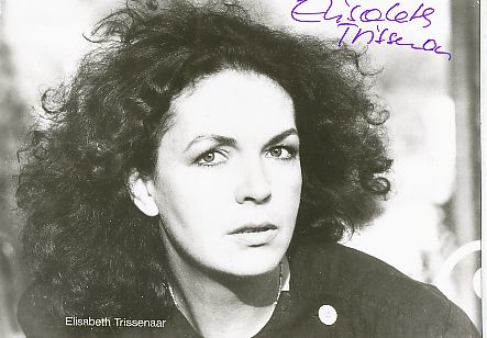 Elisabeth Trissenaar   Film &  TV  Autogrammkarte original signiert 