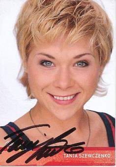 Tanja Szewczenko  Alles was zählt  RTL  TV  Autogrammkarte original signiert 