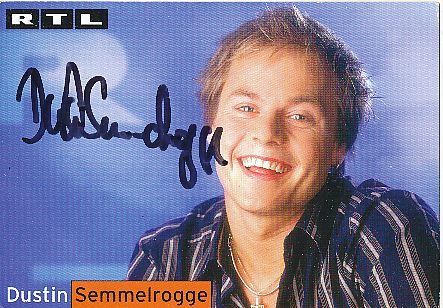 Dustin Semmelrogge  RTL  TV  Autogrammkarte original signiert 