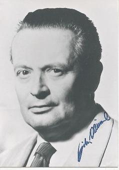 Willi Daume † 1996 NOK  Präsident Sportfunktionär   Autogrammkarte original signiert 