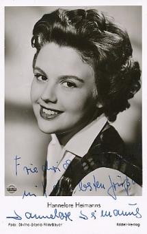 Hannelore Heimanns † 1956  Film  &  TV  Autogrammkarte original signiert 