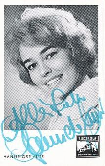 Hannelore Auer  Film  &  TV  Autogrammkarte original signiert 