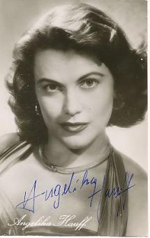 Angelika Hauff † 1983   Film  &  TV  Autogrammkarte original signiert 