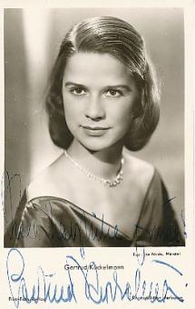 Gertrud Kückelmann † 1979  Film  &  TV  Autogrammkarte original signiert 