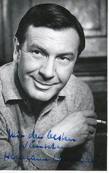 Hermann Lenschau † 1977   Film &  TV  Autogrammkarte original signiert 