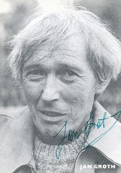 Jan Groth † 1993  Film &  TV  Autogrammkarte original signiert 