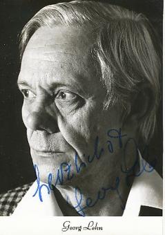 Georg Lehn † 1996  Film &  TV  Autogrammkarte original signiert 