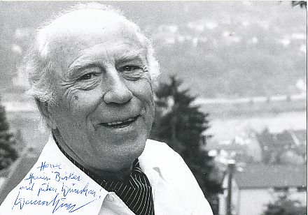 Werner Hinz † 1985  Film &  TV  Autogramm Foto  original signiert 