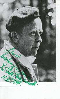Falk Harnack † 1991  Regisseur  Film &  TV  Autogramm Foto  original signiert 