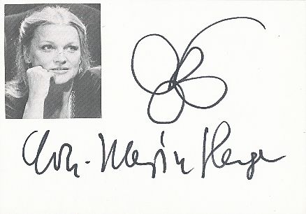 Eva-Maria Hagen † 2022  Film &  TV Autogramm Karte original signiert 