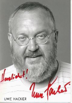 Uwe Hacker † 1995  Film &  TV  Autogrammkarte original signiert 
