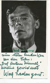 Walter Ladengast † 1980  Film &  TV Autogramm Karte original signiert 