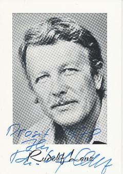 Rudolf Lenz † 1987  Film &  TV   Autogrammkarte original signiert 