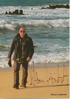 Klaus Löwitsch † 2002  Film &  TV   Autogrammkarte original signiert 