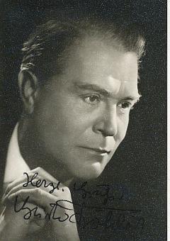 Gustav Fröhlich † 1987  Film &  TV   Autogrammkarte original signiert 