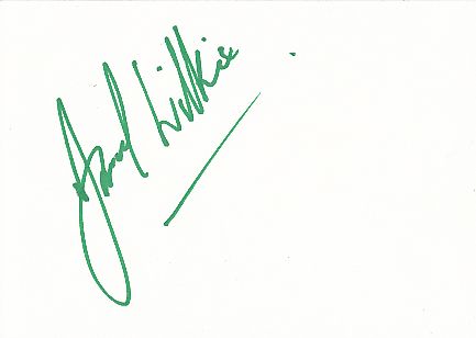 David Wilkie  Großbritanien  1.OS  1976  Schwimmen  Autogramm Karte original signiert 