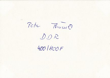 Petra Thümer  DDR  1.OS 1976   Schwimmen  Autogramm Karte original signiert 