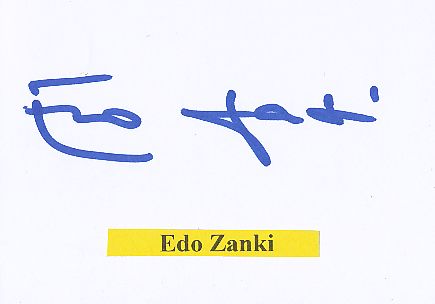 Edo Zanki † 2019  Musik  Autogramm Karte original signiert 