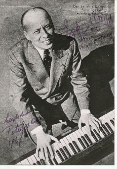 Peter Igelhoff † 1978   Komponist  Musik  Autogrammkarte original signiert 
