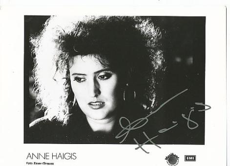 Anne Haigis   Musik   Autogramm Foto original signiert 