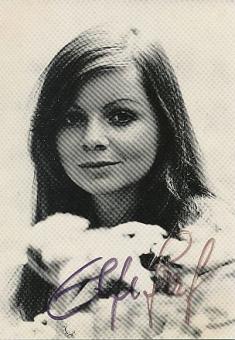 Elfie Graf   Musik  Autogrammkarte original signiert 