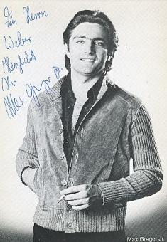 Max Greger Jr.   Musik  Autogrammkarte original signiert 