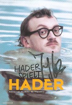 Josef Hader   Comedian  TV   Autogrammkarte original signiert 