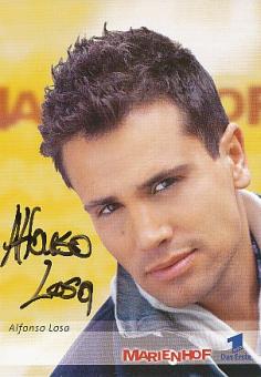Alfonso Losa  Marienhof  ARD  Serien   Film &  TV  Autogrammkarte original signiert 