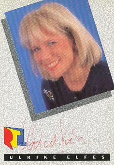 Ulrike Elfes  RTL   TV  Sender  Autogrammkarte original signiert 