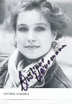 Christiane Heinemann   Film &  TV  Autogrammkarte original signiert 