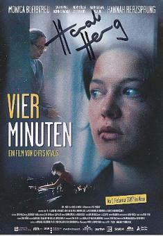 Hannah Herzsprung   Vier Minuten  Film &  TV  Autogrammkarte original signiert 