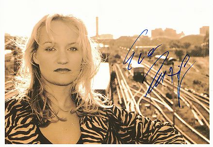 Eva Herzig   Film &  TV  Autogrammkarte original signiert 
