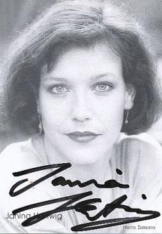 Janina Hartwig   Film &  TV  Autogrammkarte original signiert 