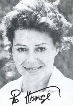 Pia Hänggi   Film &  TV  Autogrammkarte original signiert 
