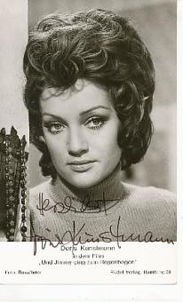 Doris Kunstmann   Film &  TV  Autogrammkarte original signiert 