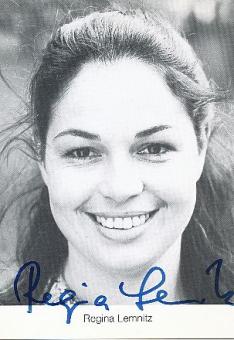 Regina Lemnitz  Film & TV  Autogrammkarte original signiert 