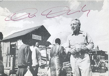 Ernst Elitz   ARD  TV  Sender Autogrammkarte original signiert 