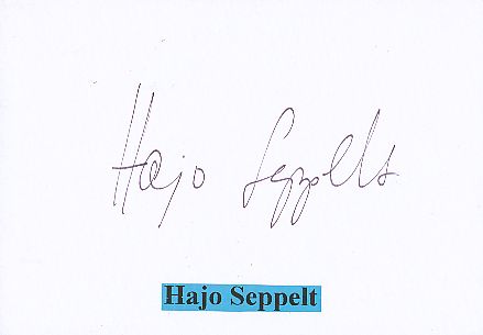 Hajo Seppelt  ARD  TV  Sender Autogramm Karte original signiert 