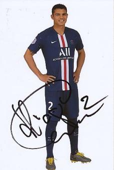 Thiago Silva   PSG Paris Saint Germain  Fußball Autogramm Foto original signiert 