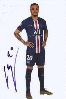 Layvin Kurzawa   PSG Paris Saint Germain  Fußball Autogramm Foto original signiert 